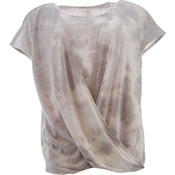 Belle by Kim Gravel Tie Dye Faux Wrap Top - Picture 2 of 4